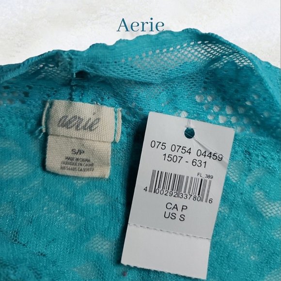 Aerie Lace Cheeky Low Rise Panty-Mint Green- Size Small- NWT - Picture 4 of 6